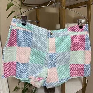 Vineyard Vines Multicolor Patchwork Shorts
